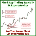 Fixed Step Trailing Stop MT4 Expert Advisor EA - Let Your Profits Run